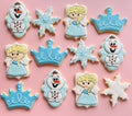 ✨ Biscotti decorati – Ispirati a Frozen✨