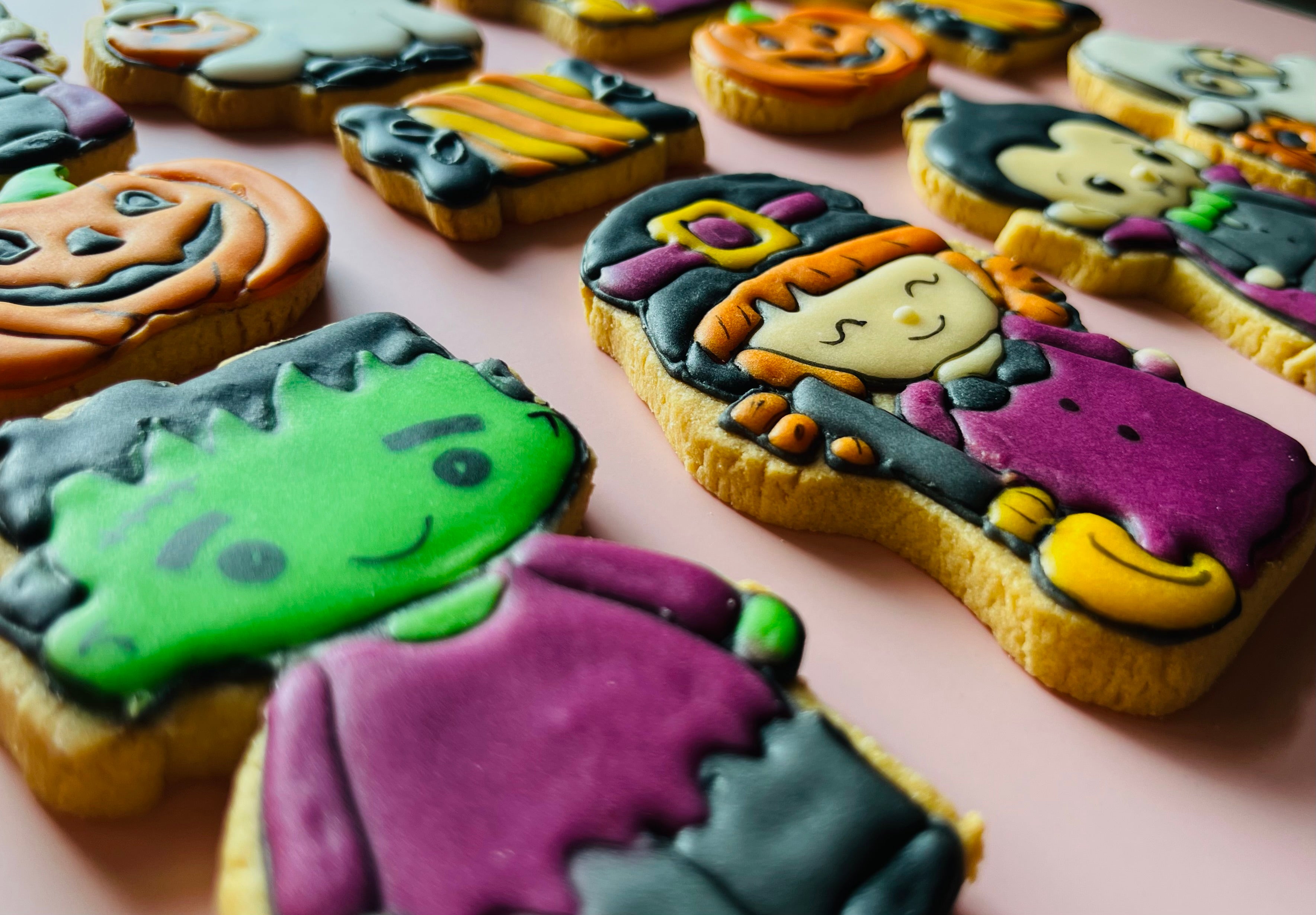 🎃Biscotti decorati – Halloween per bambini 🎃