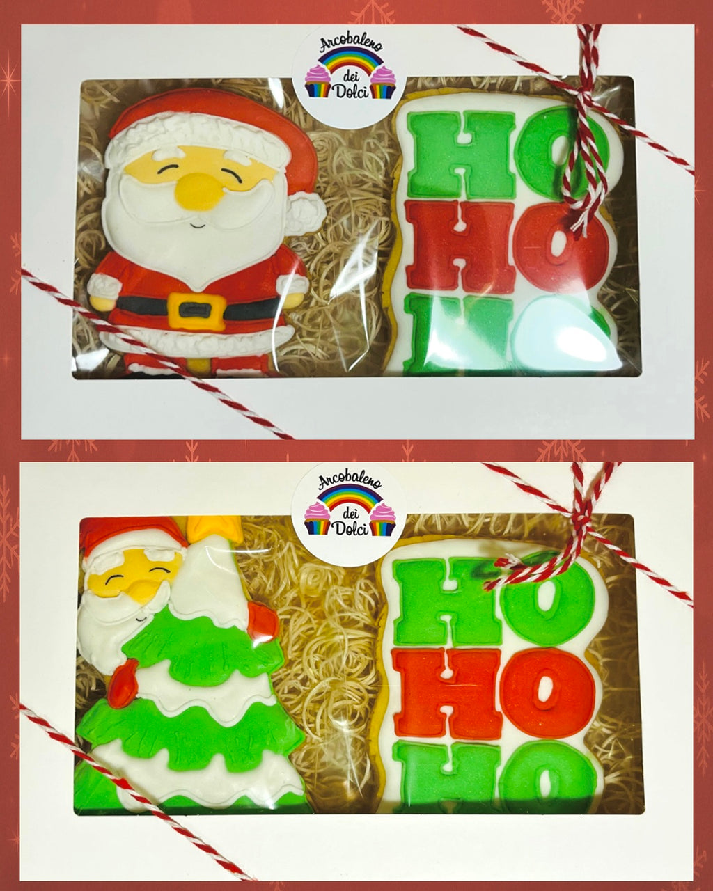 🎄✨ Biscotti decorati – Box natalizia regalo ✨🎄