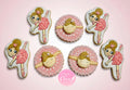 🩰 Biscotti decorati – Piccole ballerine rosa 🎀